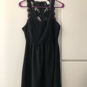 H&M Black Lace Dress